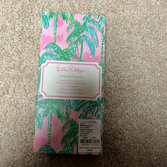 Lilly Pulitzer Wireless Speaker - Picture 2 of 3